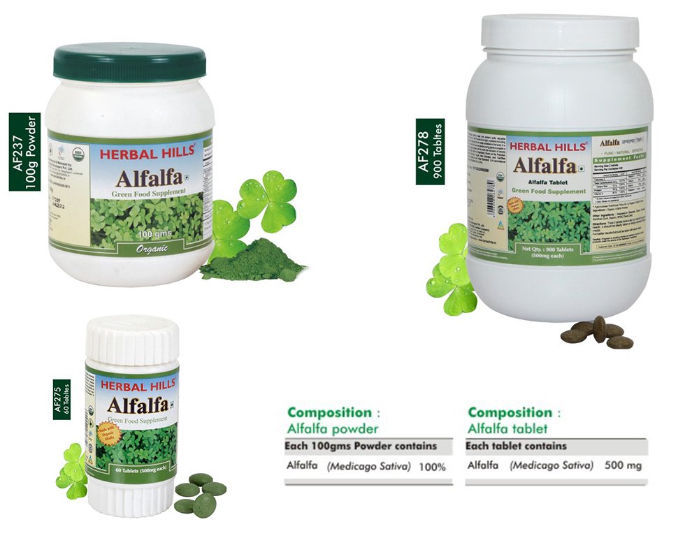 ALFALFA - POWDER & TABLETS