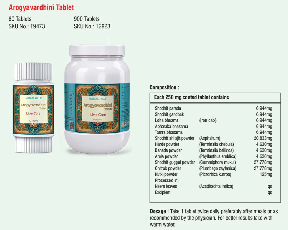 Arogyavardhini Tablet