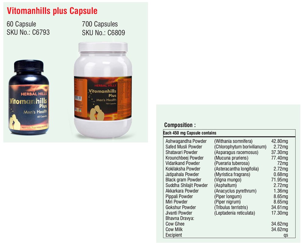Vitomanhills plus Capsule